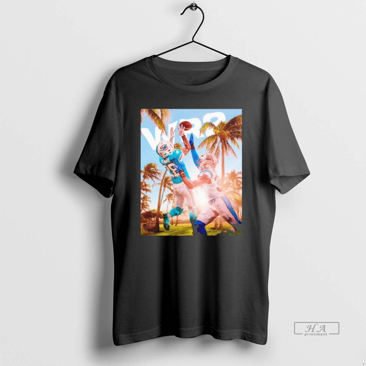Trendy Wr2 Devon Achane Miami Dolphins Vs Panthers Player Blackshirt Unisex , , , Long Sleeve Tee
