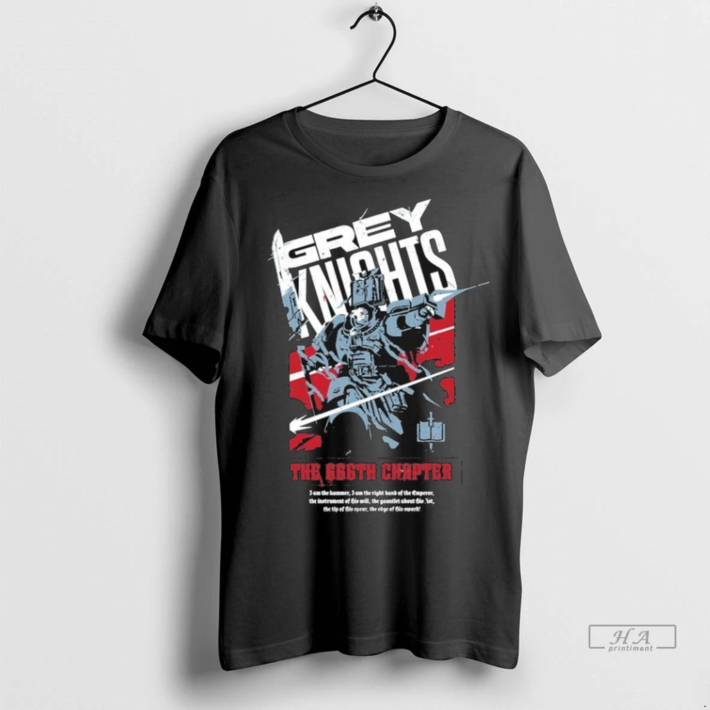Trendy Warhammer Grey Knights The 666th Chapter Shirt Sweater