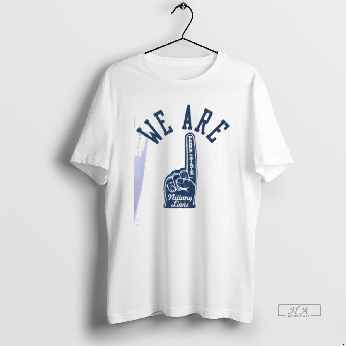 Trendy We Are Penn State Nittany Lions Foam Finger Shirts Unisex , , , Long Sleeve Tee