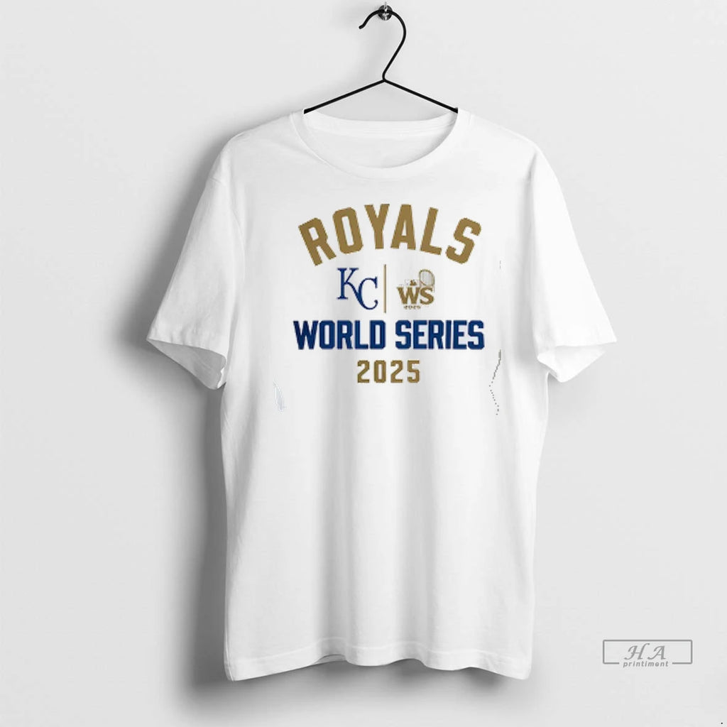 Trendy World Series Mlb Kansas City Royals 2025 Baseball Ws Logo Shirt Sweater