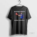 Trendy Splnsrfa My Secret Identity Father Pickleball Blackshirt Unisex , , , Long Sleeve Tee
