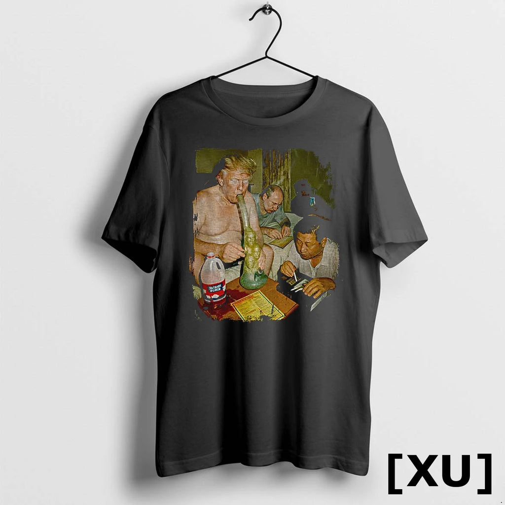 Trump Kim Putin Xi 420 Party Political Weed Tshirts Sweater
