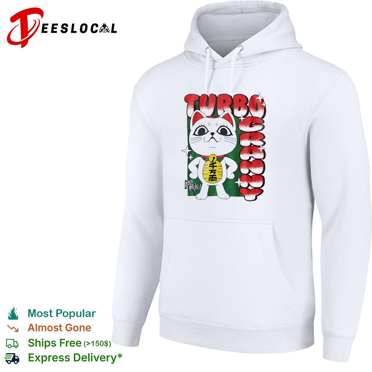 Turbo Granny Dan Dadan Lucky Cat Dandadan shirt