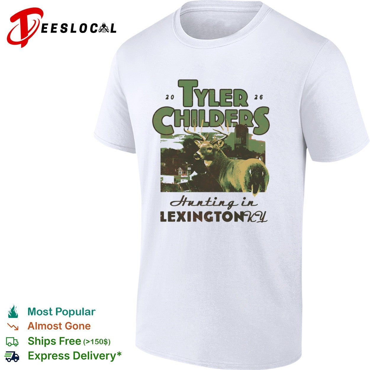 Tyler Childers Hunting in Lexington KY 2026 shirt