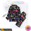 U2 Uv Achtung Baby Sleepwear Pajama Set
