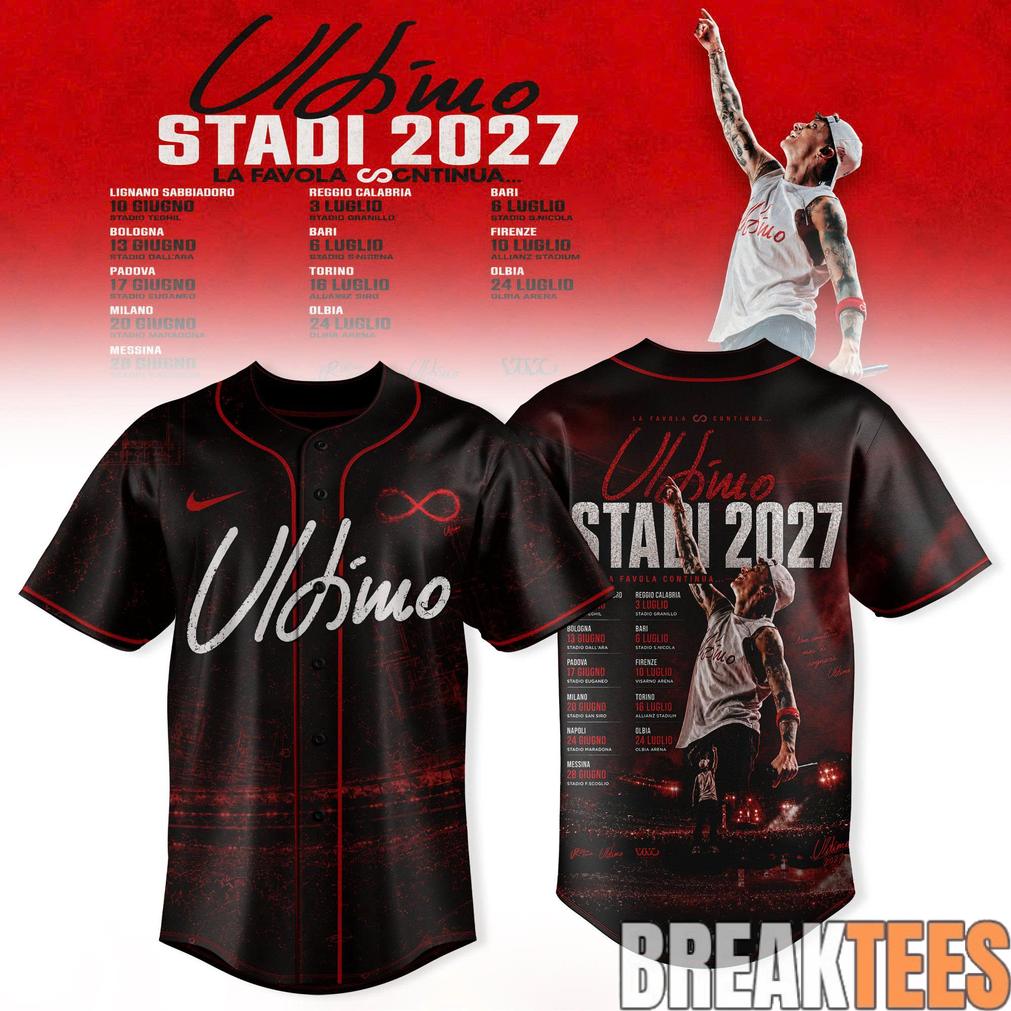 Ultimo Stadi 2027 Baseball Jersey