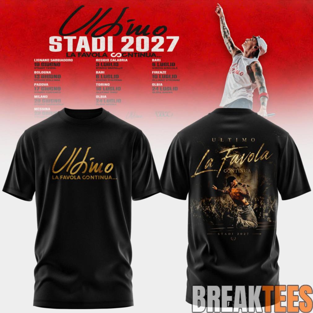 Ultimo Stadi 2027 Tour Shirt