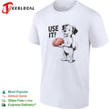 Use It Dog Holding Brain intelligence shirt