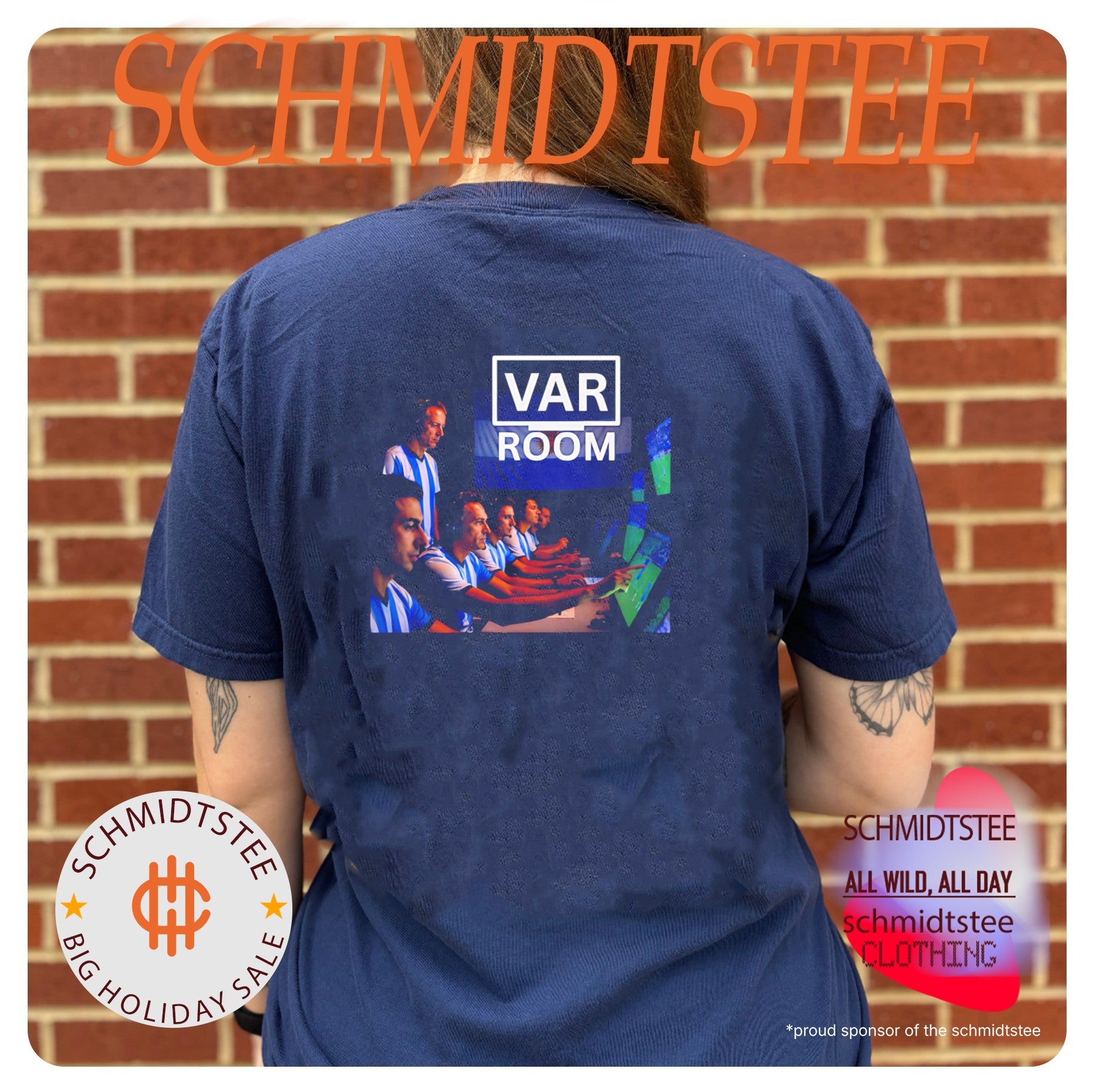 Var Room Argentina Soccer Referee Funny shirt