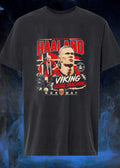 Viking Mentality Erling Haaland Viking Goal Machine Norway Football T-Shirt