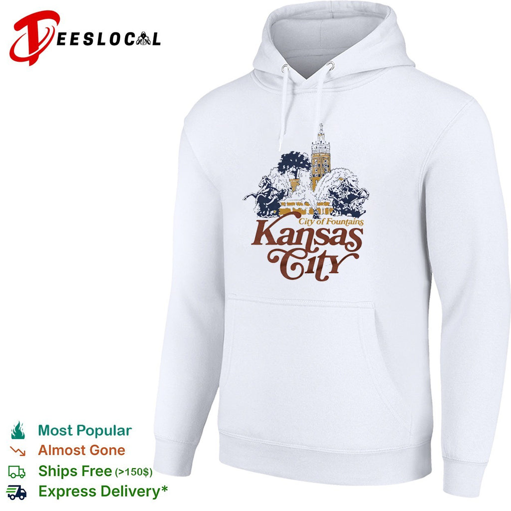 Vintage Kansas City City of Fountains Missouri shirt