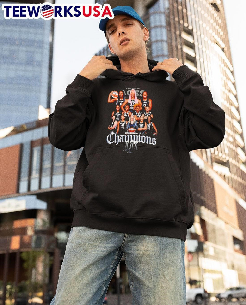 WNBA Champions 2025 Las Vegas Aces shirt