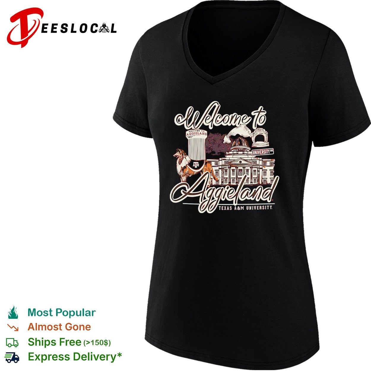 Welcome to Aggieland Texas A&M University shirt