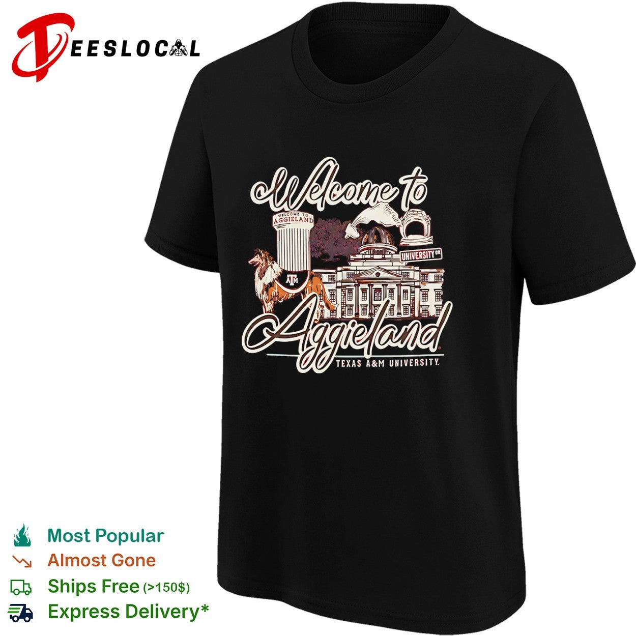 Welcome to Aggieland Texas A&M University shirt