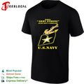When Army strong just isn’t enough US Navy anchor and star emblem badge shirt