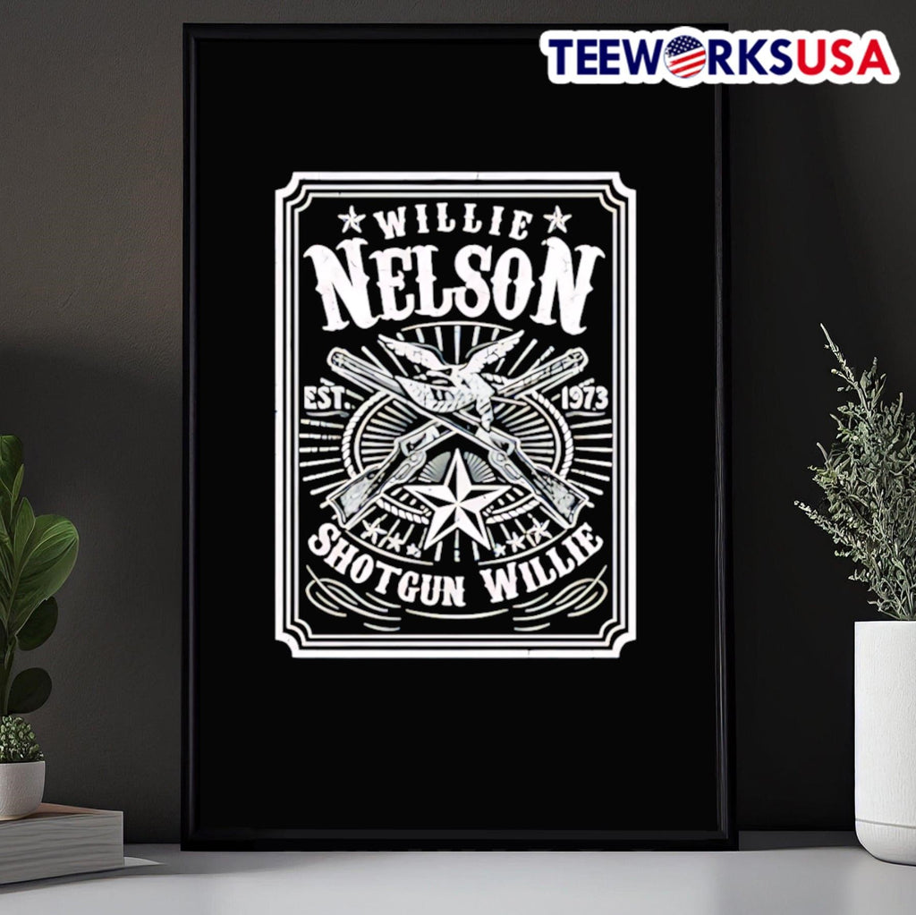 Willie Nelson Shotgun Willie Est 1973 Shirt