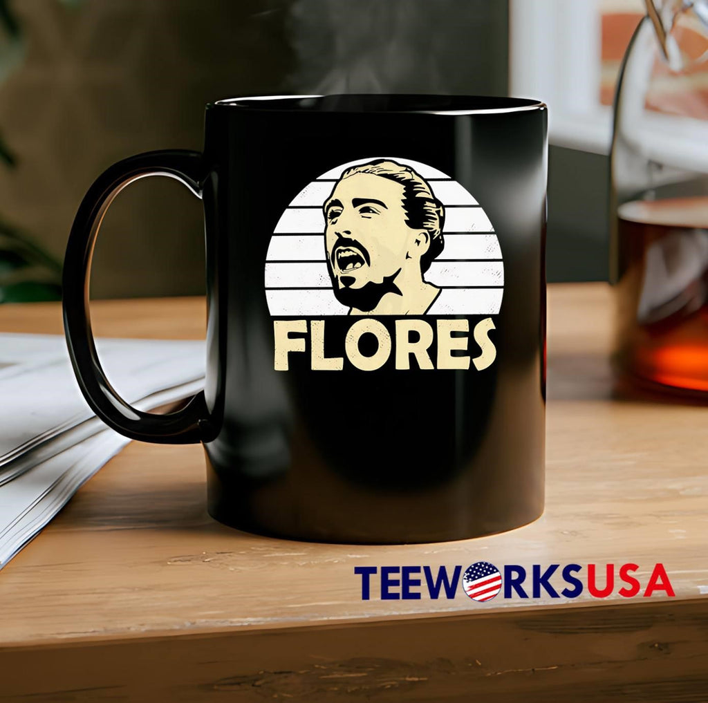 Retro Style Flores Portrait T-Shirt