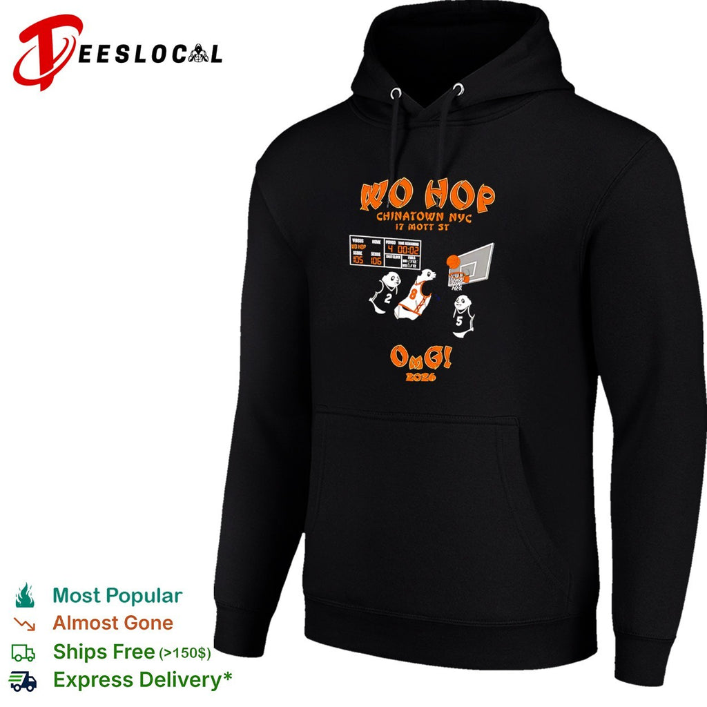 Wo Hop Chinatown NYC 17 Mott St Basketball Pandas Omg 2026 shirt