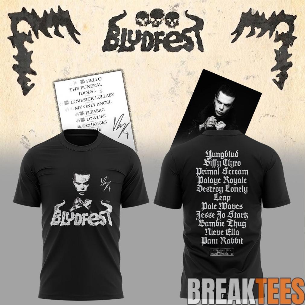 YUNGBLUD ARMY x IDOLS – The World Tour Limited Shirt