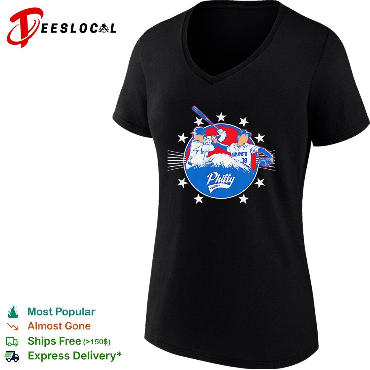 Yamamoto Los Angeles Dodgers Philly 2026 Baseball MLB shirt