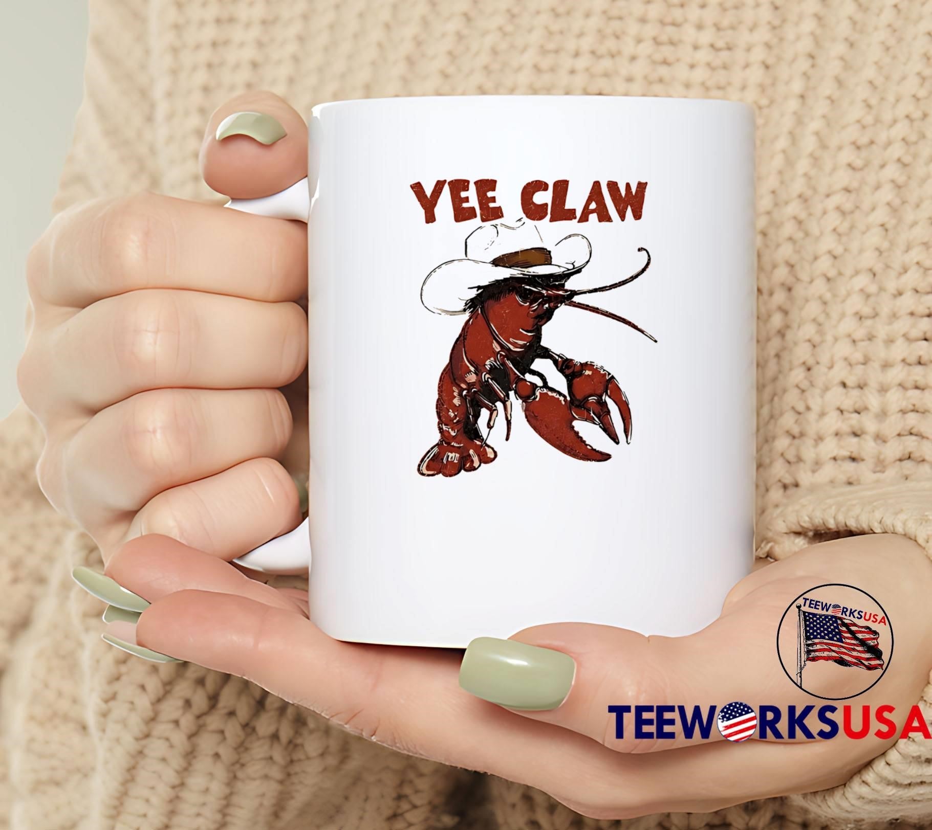 Yee Claw Cowboy Lobster T-Shirt