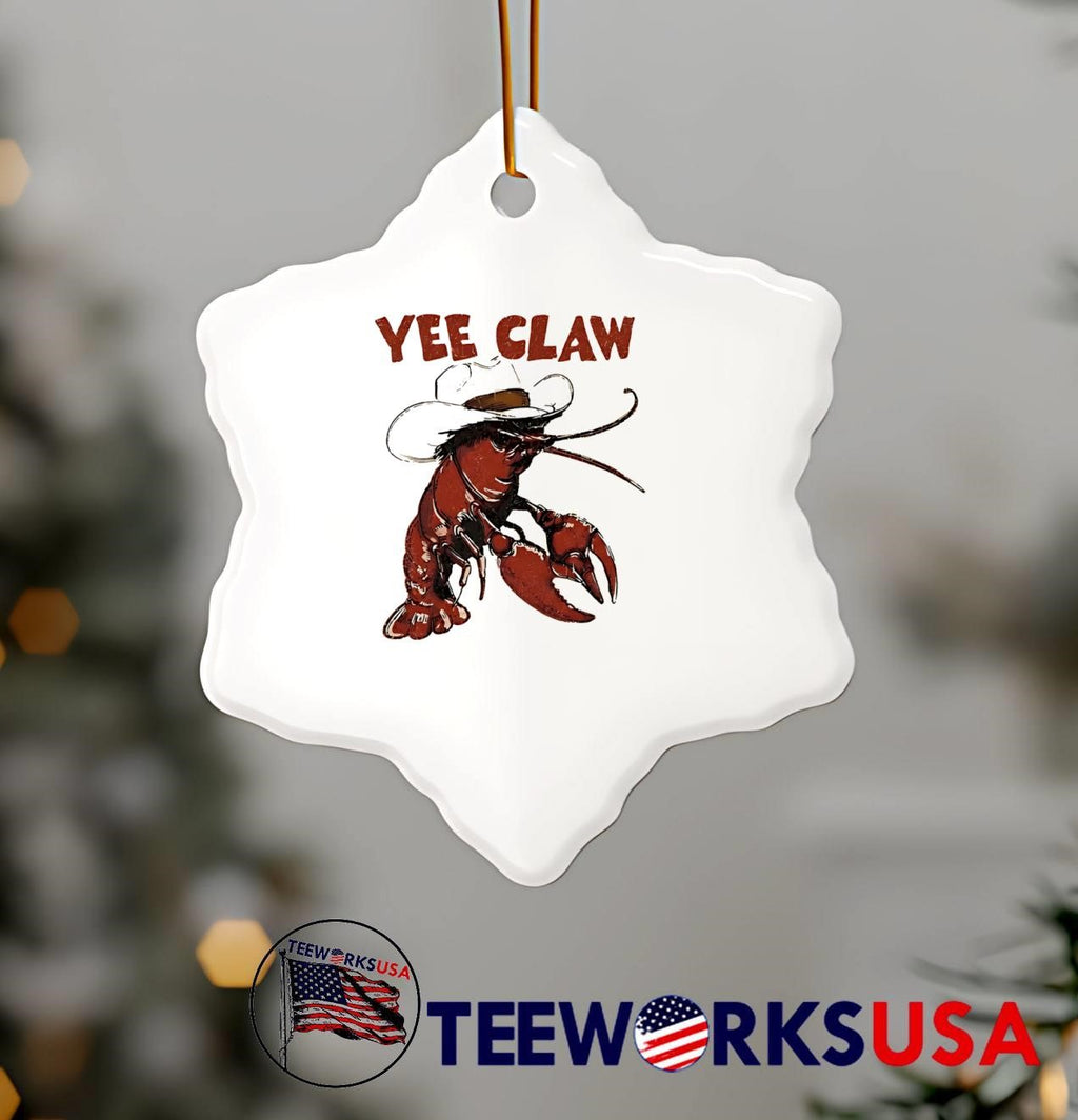 Yee Claw Cowboy Lobster T-Shirt
