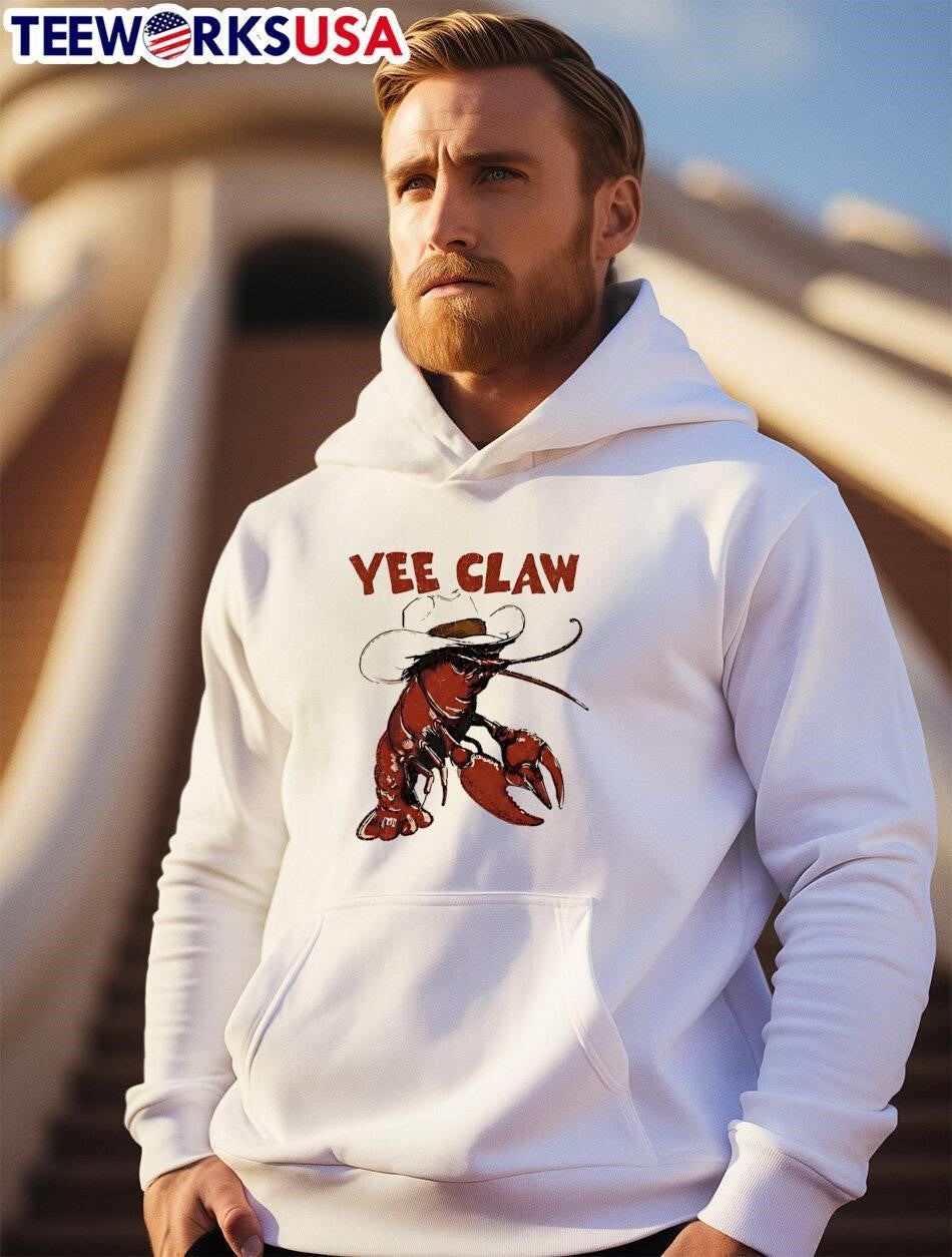 Yee Claw Cowboy Lobster T-Shirt