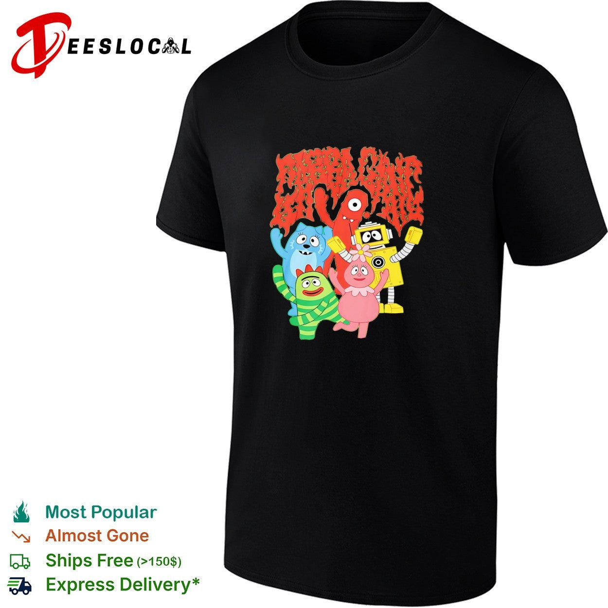 Yo Gabba Gabba Gabba Gang shirt