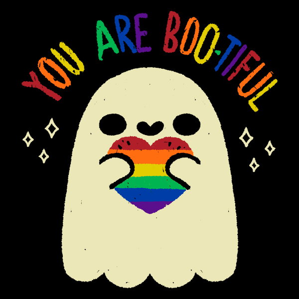 You Are Beautiful Rainbow Heart