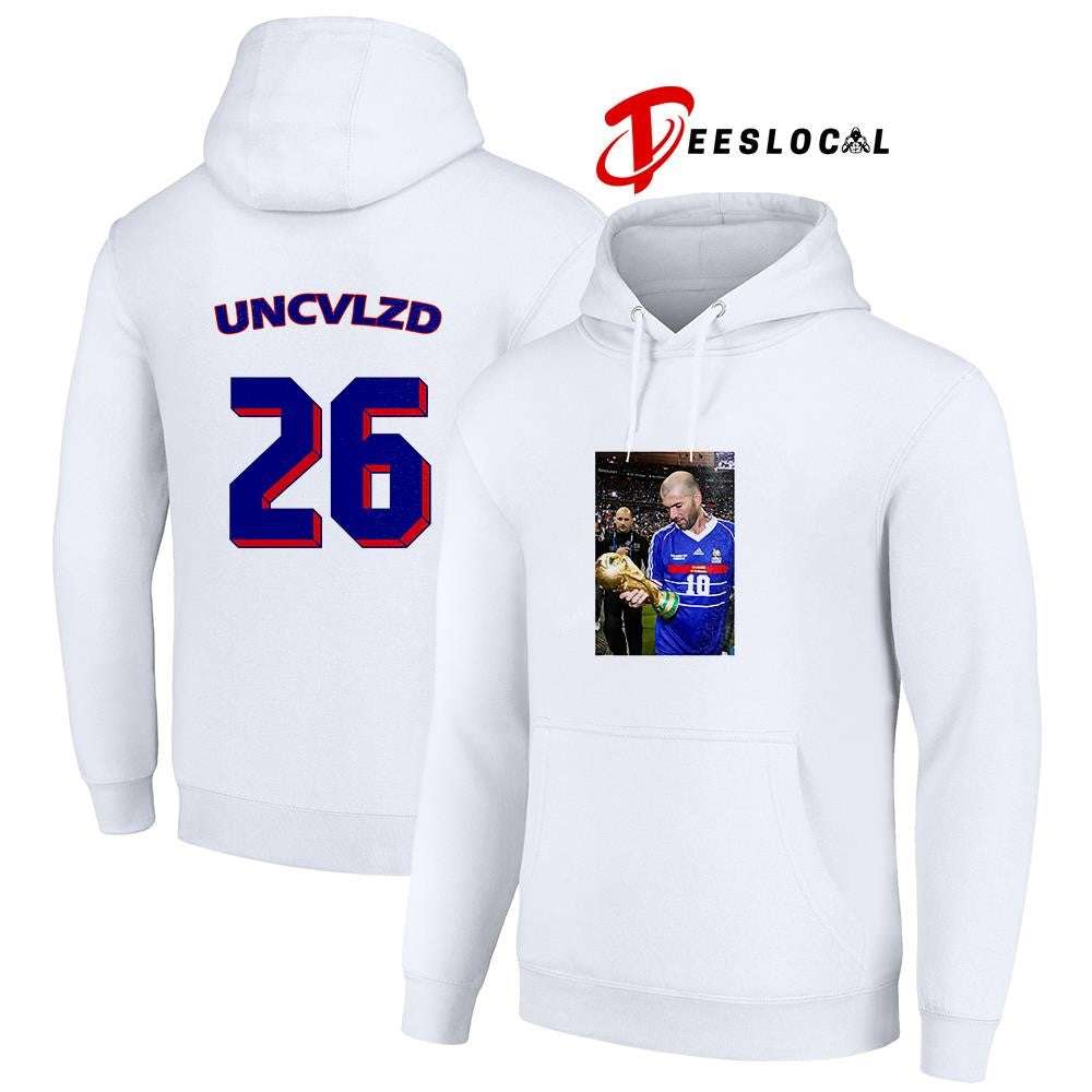 Zidane uncivilized 26 shirt
