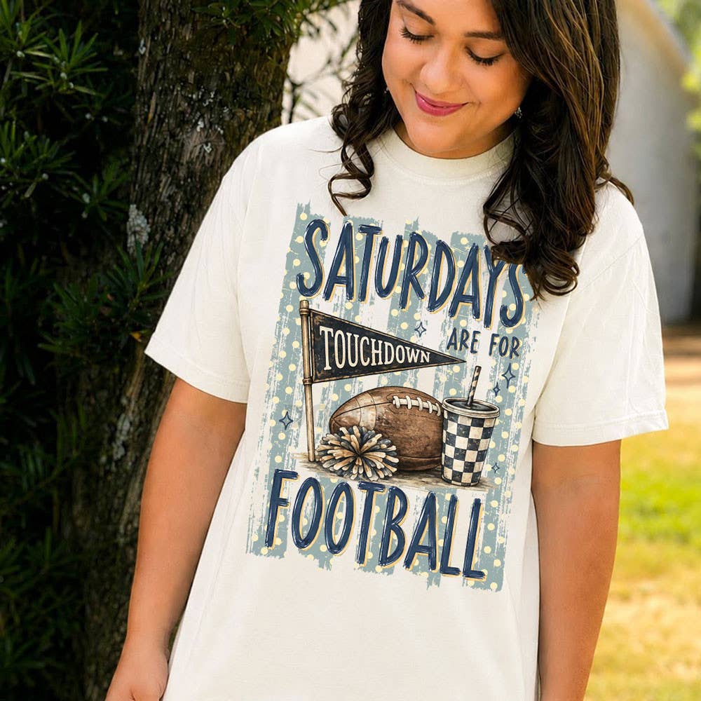 Saturdays Are For Football Vintage Tee