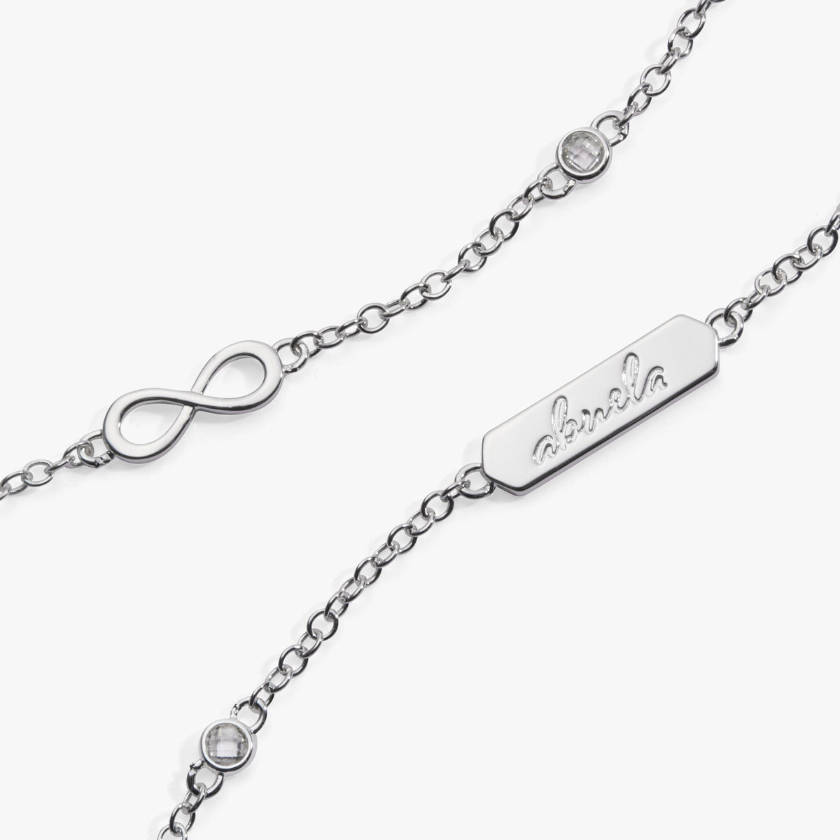 Abuela Infinity Chain Double Strand Bracelet T-Shirts