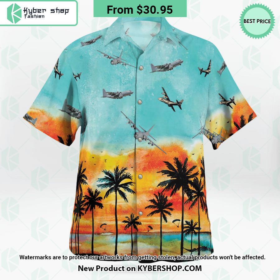 AC-130 Gunship Hawaiian Shirt
