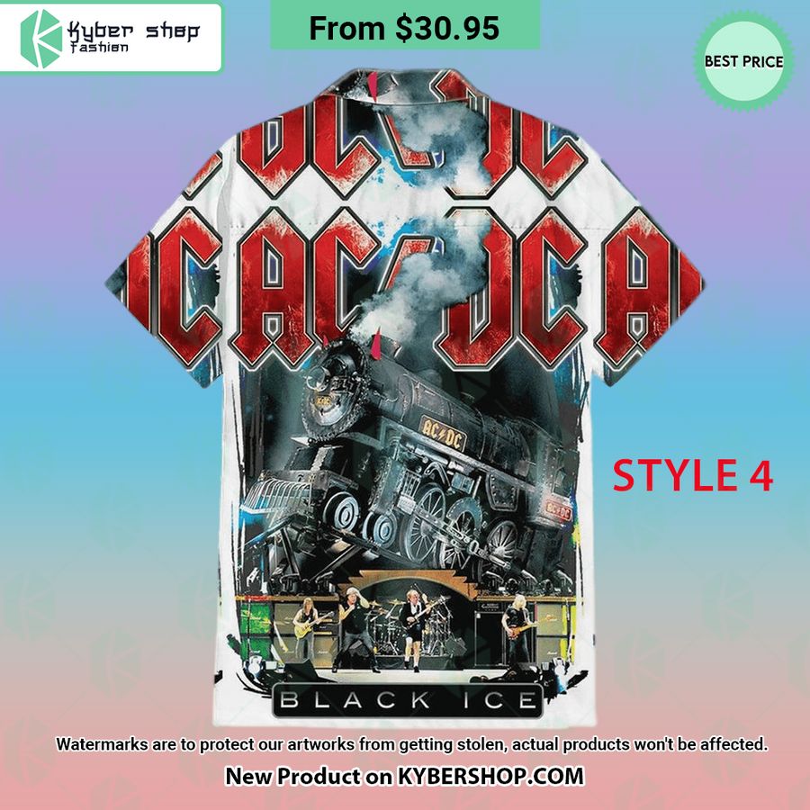 ACDC Band Hawaiian Shirt