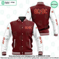 ACDC Rock band Baseball Jacket