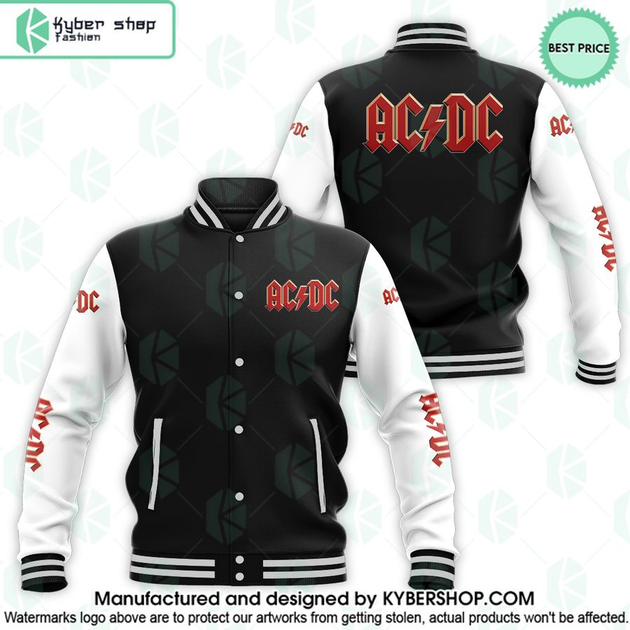 ACDC Rock band Baseball Jacket