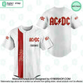 ACDC Rock band CUSTOM Baseball Jersey