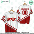 ACDC Rock band CUSTOM T Shirt