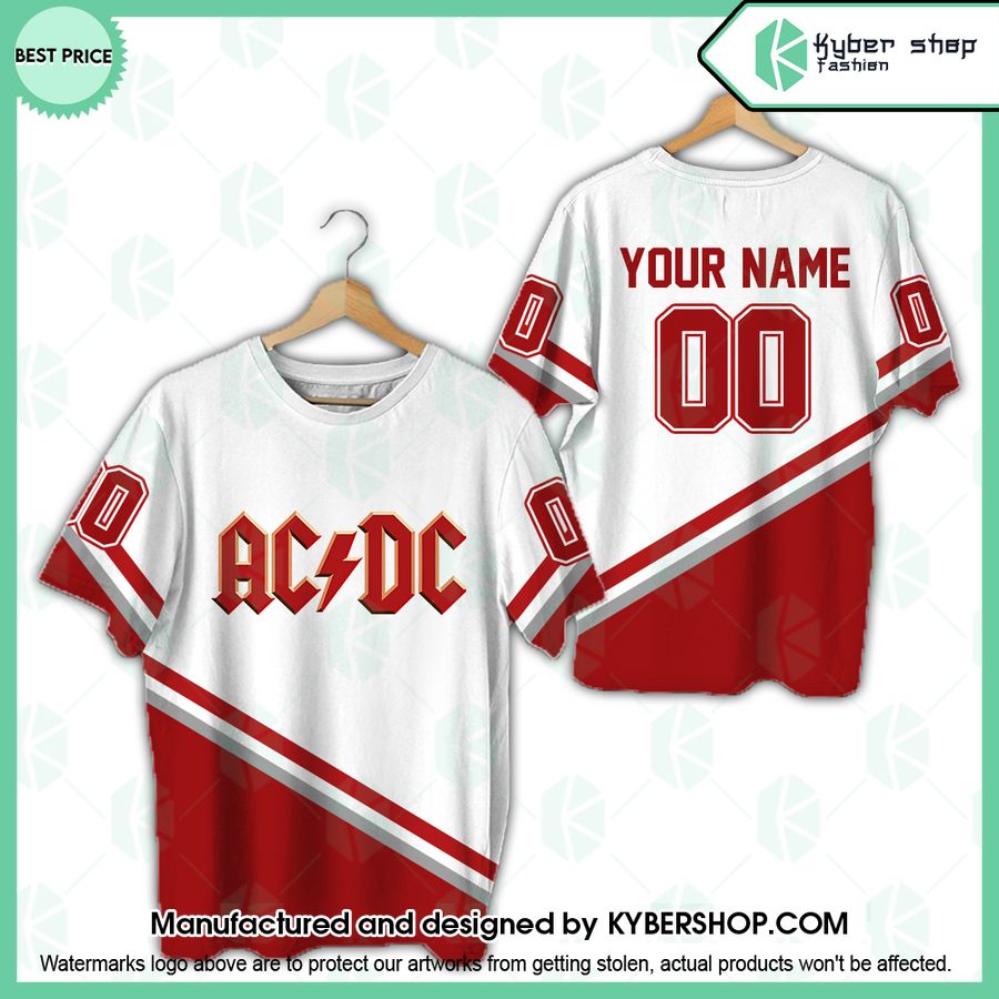 ACDC Rock band CUSTOM T Shirt