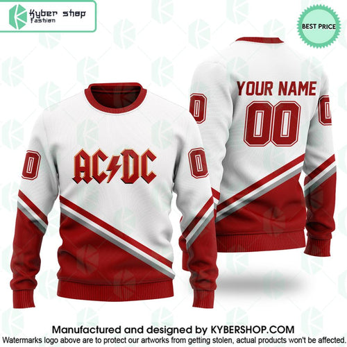 ACDC Rock band CUSTOM T Shirt