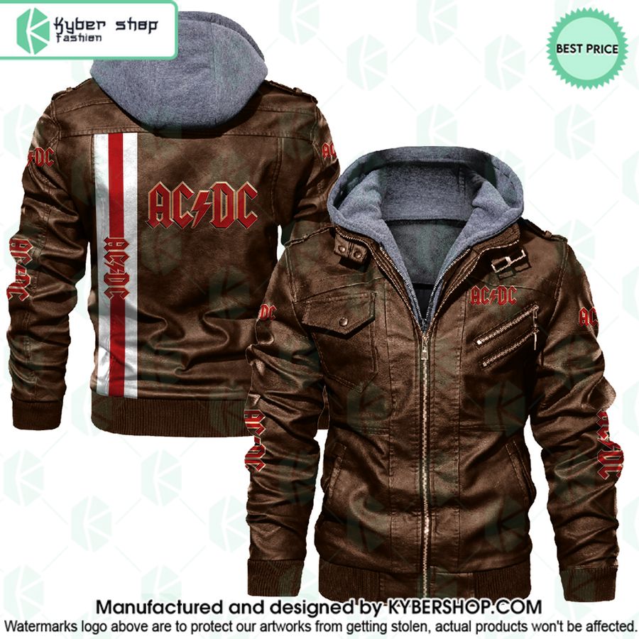 ACDC Rock band Leather Jacket