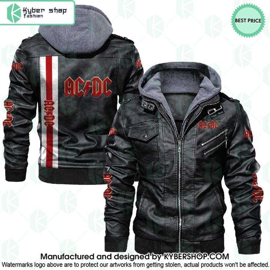 ACDC Rock band Leather Jacket
