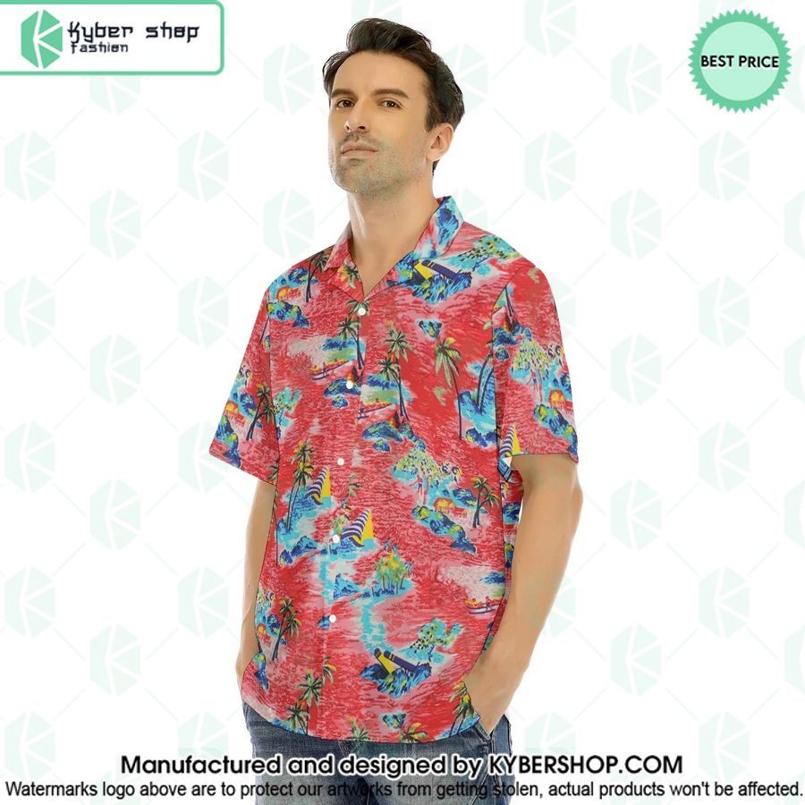 Adam Sandler True Romance Red Hawaiian Shirt