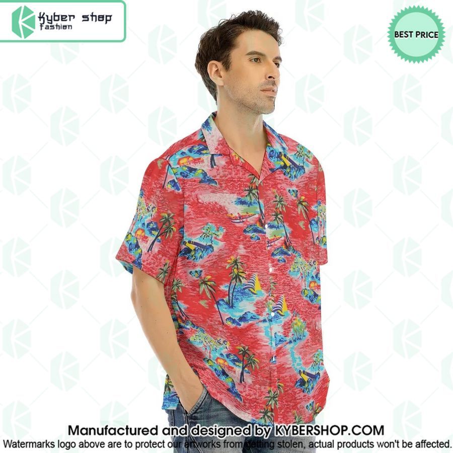 Adam Sandler True Romance Red Hawaiian Shirt