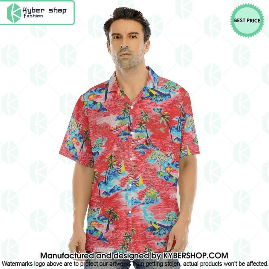 Adam Sandler True Romance Red Hawaiian Shirt