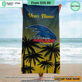 Adelaide Crows CUSTOM Beach Towel