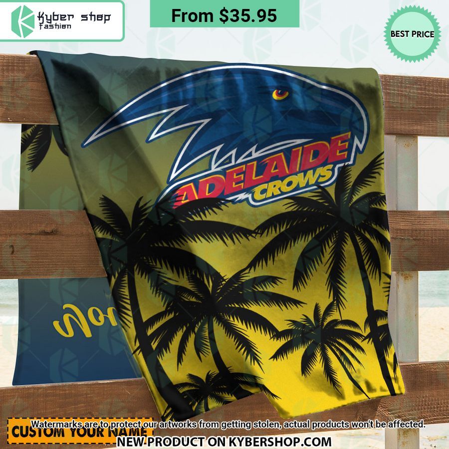 Adelaide Crows CUSTOM Beach Towel