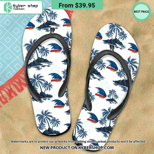 Adelaide Football Club Flip Flop