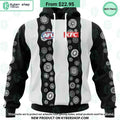 AFL Collingwood Football Club Indigenous Design Hoodie