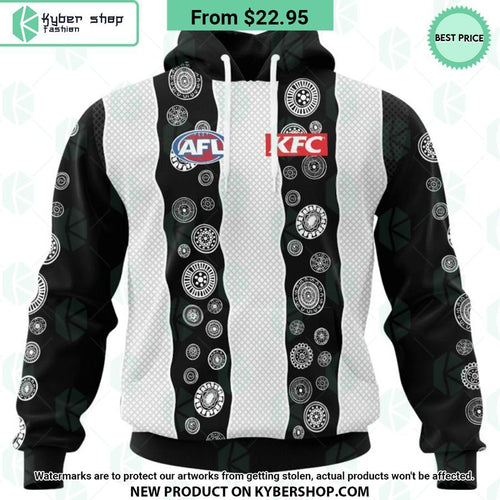 AFL Collingwood Football Club Indigenous Design Hoodie